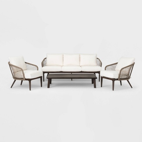 Target white wicker outdoor 2024 furniture