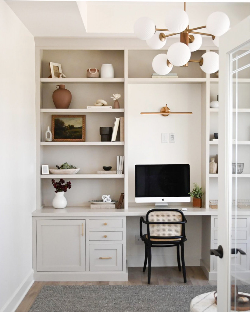 Home Office Reveal: Conjoining Workspace For Two — Kayla Haven