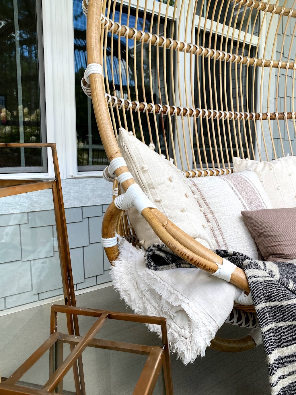 Porch Refresh Fall edition with Serena Lily s Porch Swing Kayla Haven