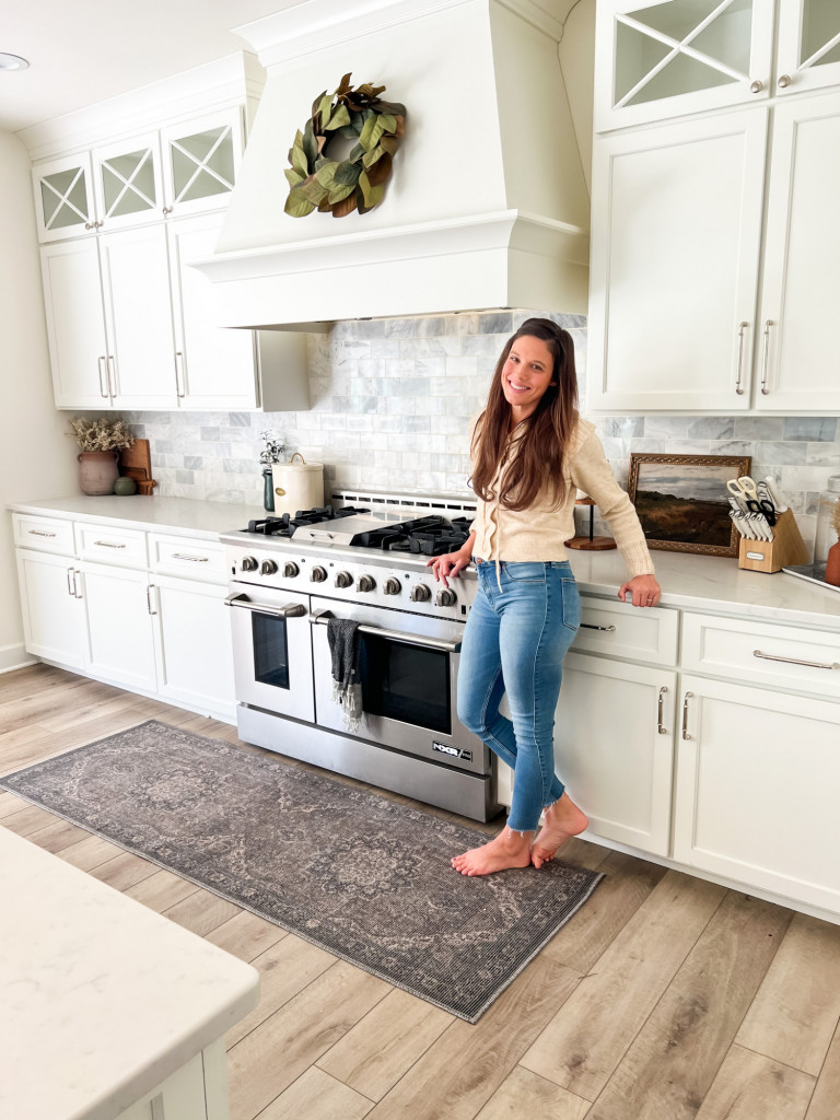 A MACHINE WASHABLE RUG FOR OUR KITCHEN