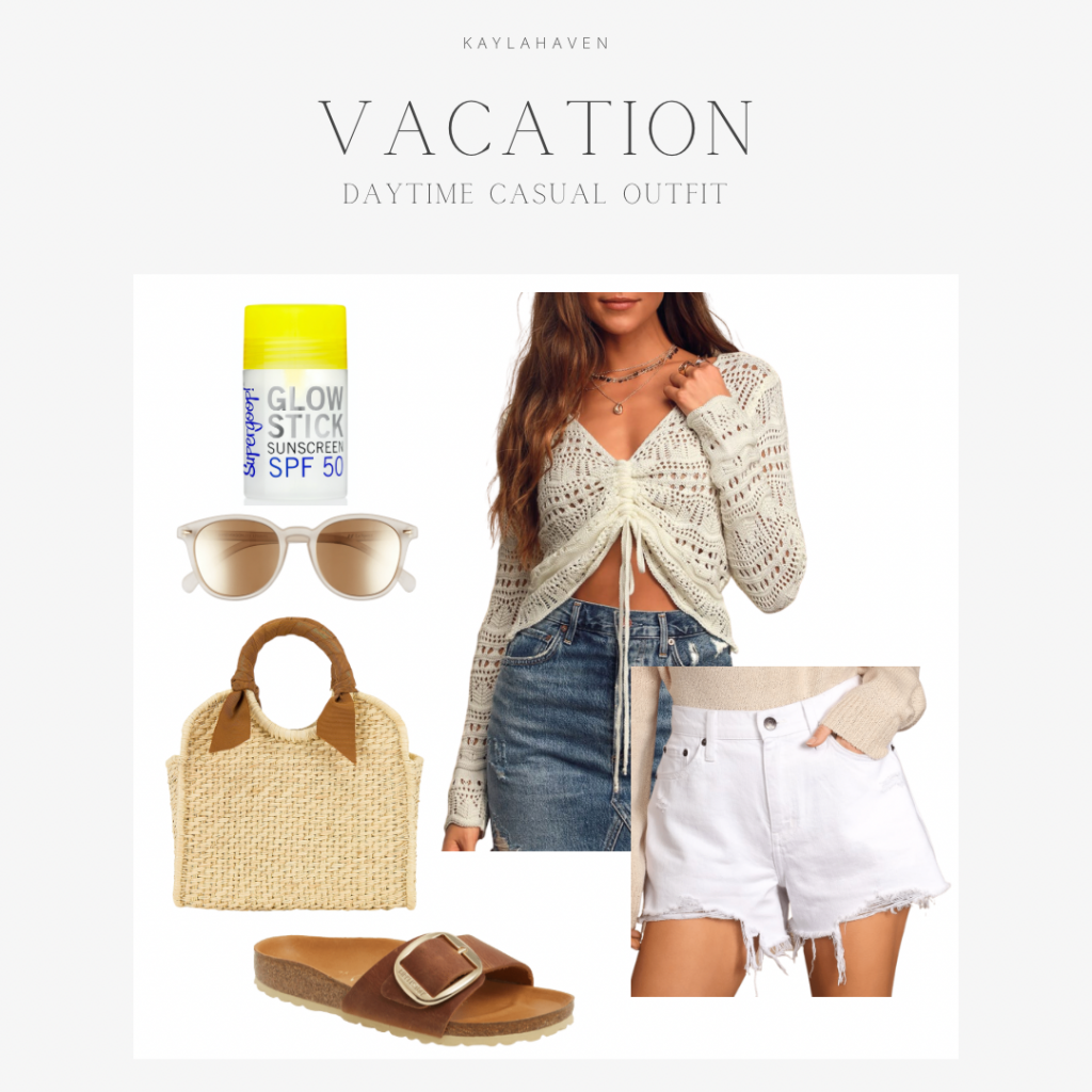 Vacation packing list beach