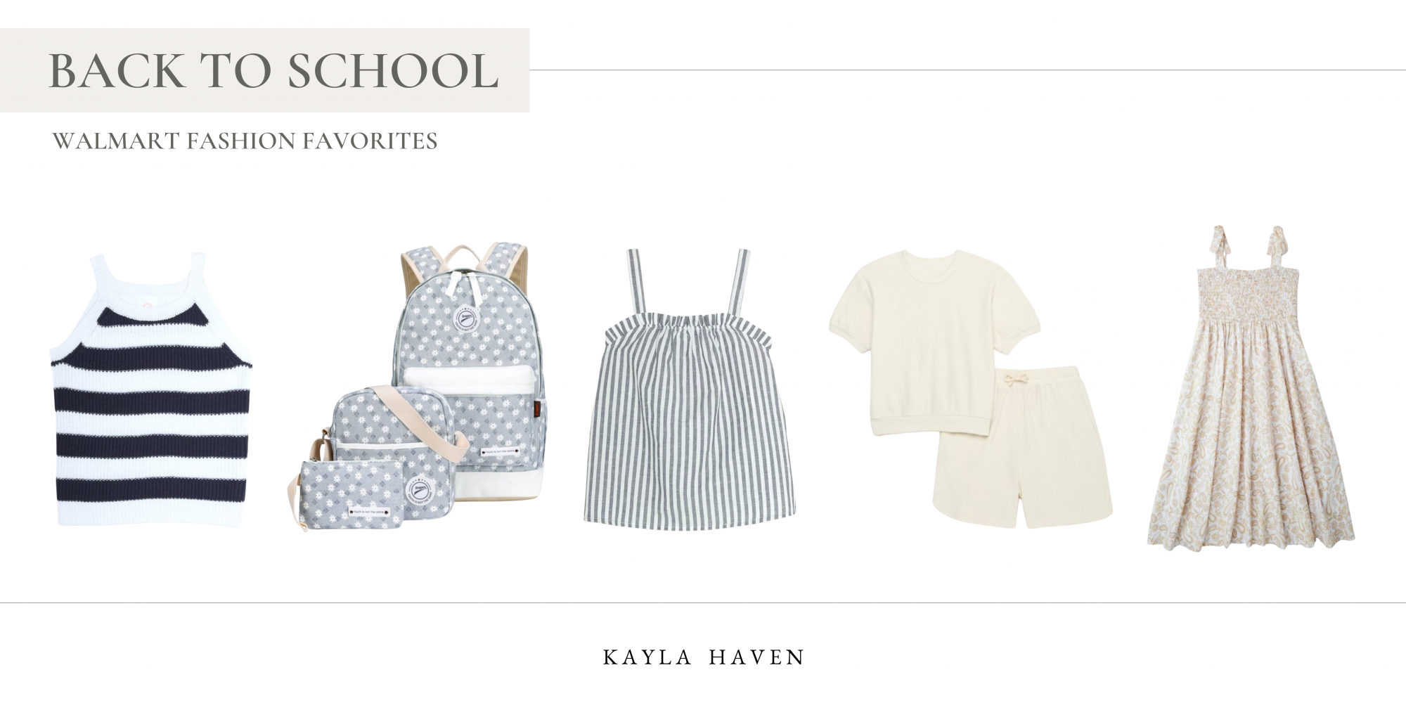 Affordable Back to School Fashion - A Slice of Style