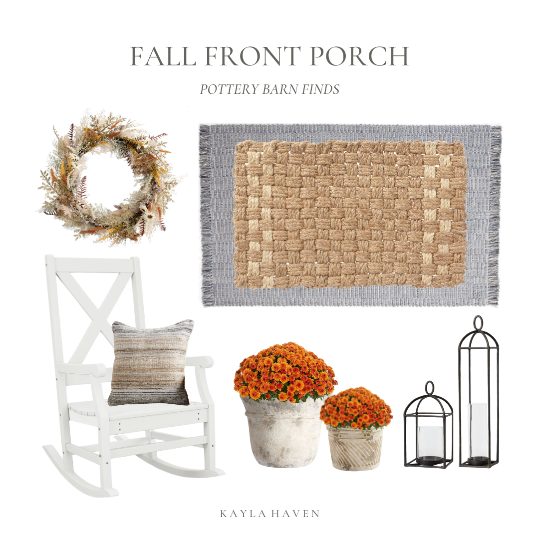 fall front porch