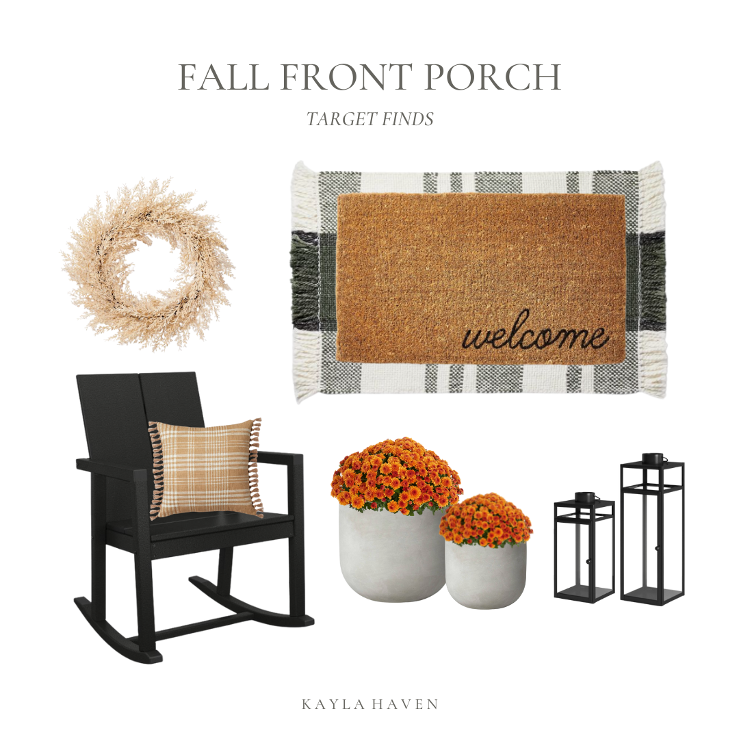 target fall front porch