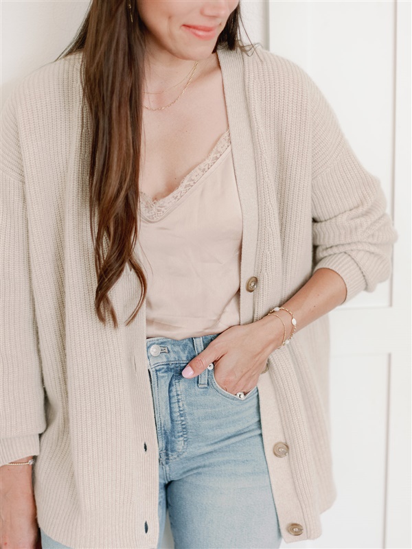 Capsule Wardrobe| jenni kayne cardigan