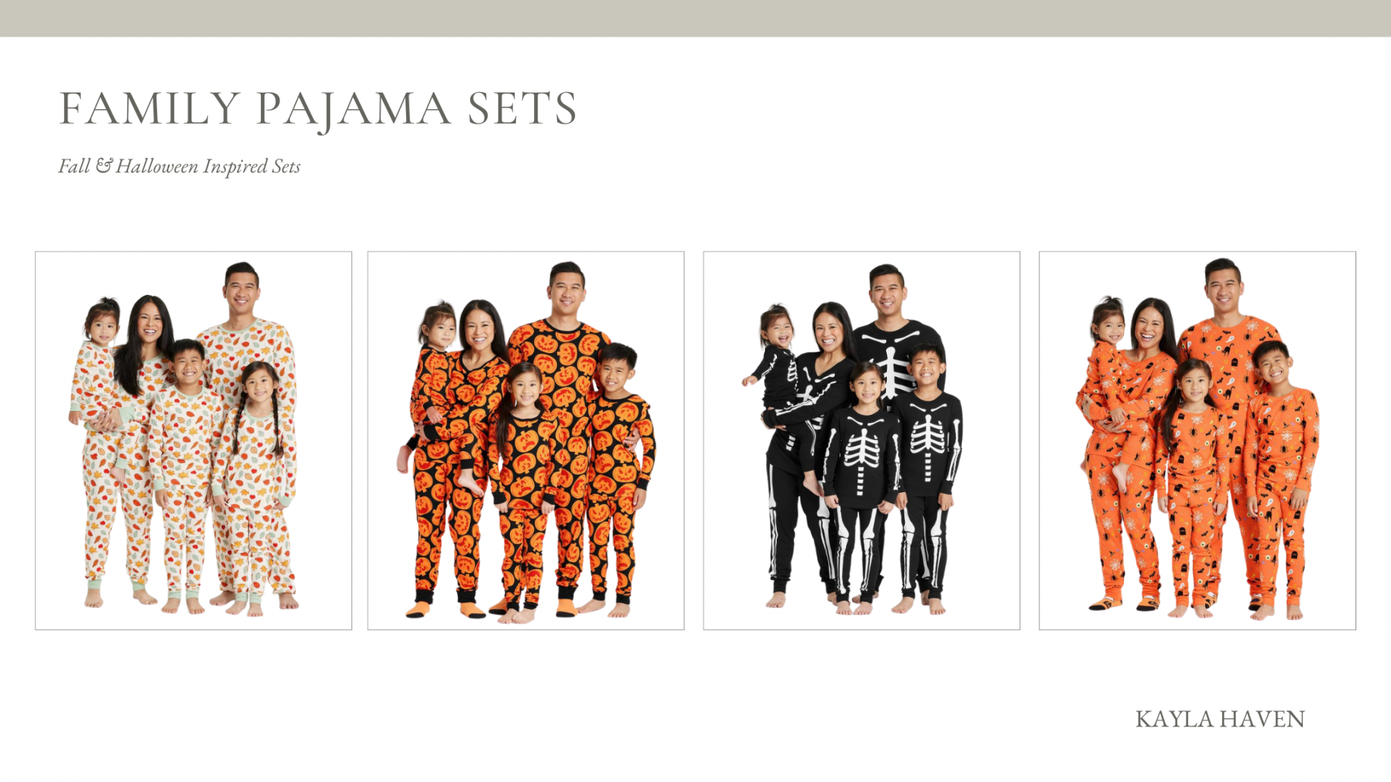 Target fall family pajamas